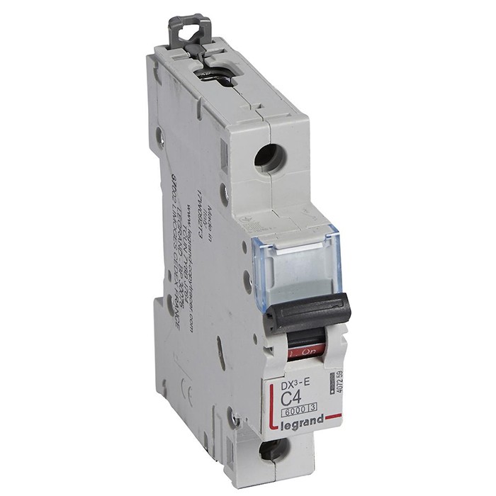 

Автоматический выключатель LeGrand Dх3-E 407259 1P C 4A 6кА