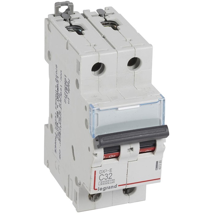 

Автоматический выключатель LeGrand Dх3-E 407280 2P C 32A 6кА