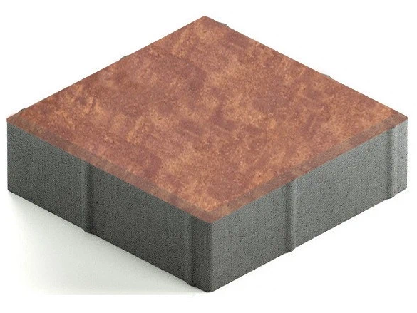 

Steingot Color Mix №3, 200х200х60 мм, Плитка тротуарная квадратная, Коричневый