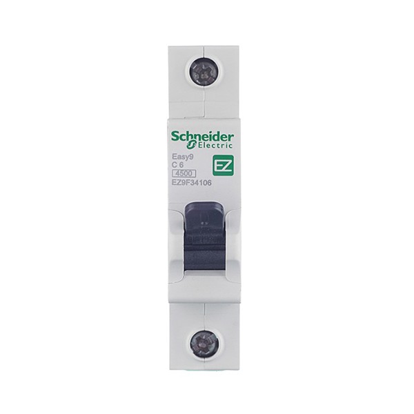 

Автоматический выключатель Schneider Electric EASY 9 1П C 6А 4.5кА