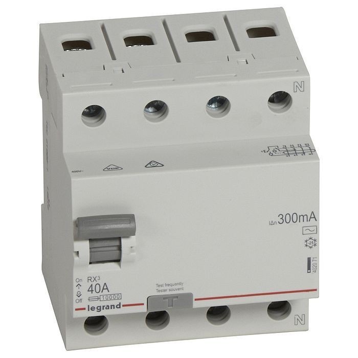 

Выключатель дифференциального тока LeGrand Rх3 402071 4P AC 40А 300мА