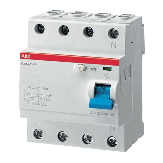 

Выключатель автоматический дифференциального тока ABB F204 63A 300мА AC