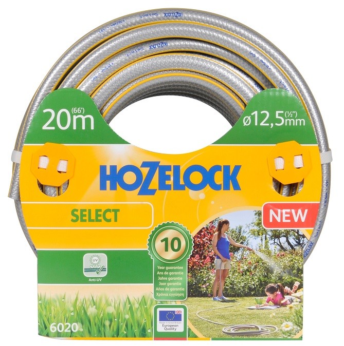 

Шланг Hozelock Select 6020 12.5 мм 20 м, Серый