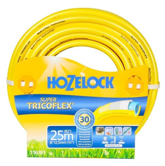 

Шланг Hozelock Super Tricoflex Ultramate 116761 12.5 мм 25 м, Желтый