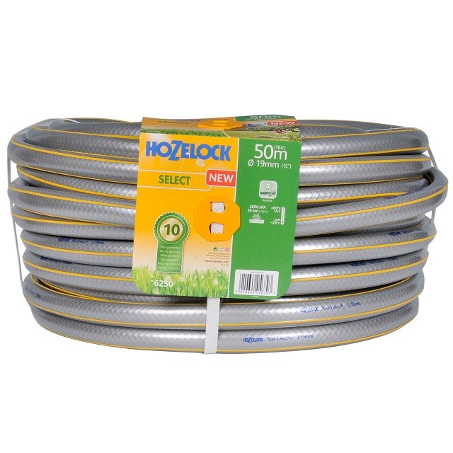 

Шланг Hozelock Select 6250 19 мм 50 м, Серый