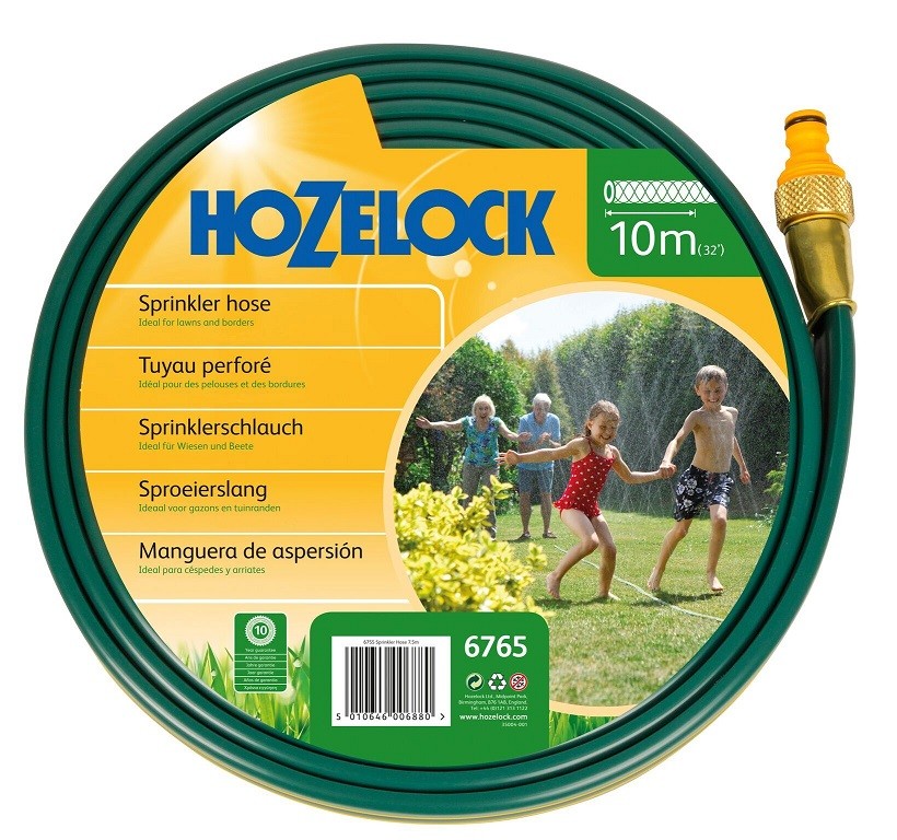 

Шланг поливочный Hozelock 6765 разбрызгивающий 10 м, Зеленый