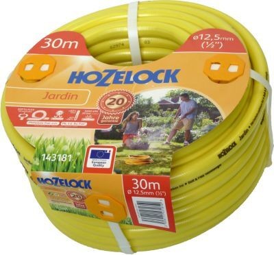 

Шланг Hozelock Tricoflex Jardin 143181 12.5 мм 30 м, Желтый