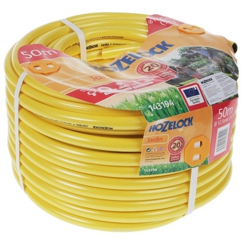 

Шланг Hozelock Tricoflex Jardin 143184 12.5 мм 50 м, Желтый