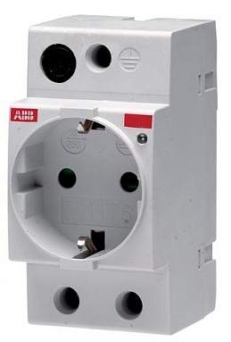 

Розетка на DIN-рейку АВВ немецкий индикатор M1175-L