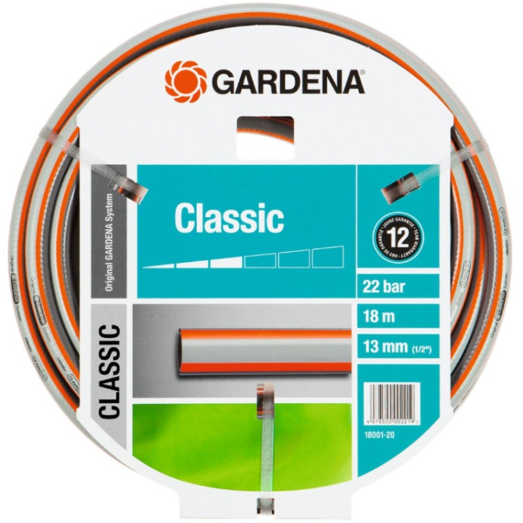 Купить Шланг Gardena Classic 13 мм 1/2"х18 м 18001-20.000.00