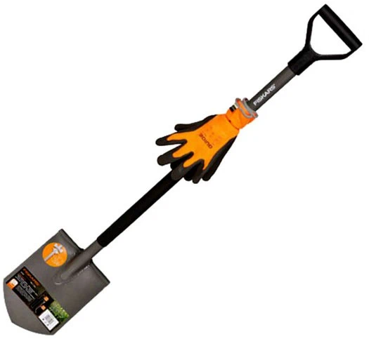 

Набор Fiskars 131416 лопата штыковая Эргономик + перчатки