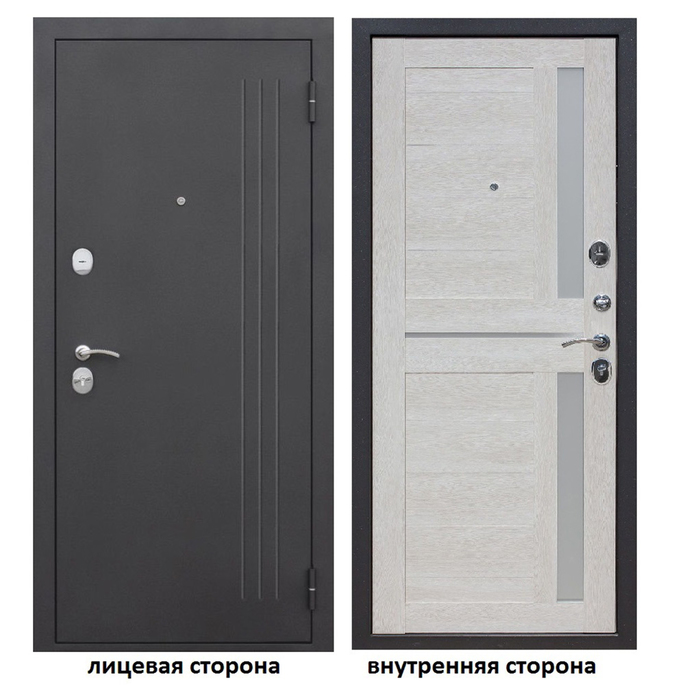 

Дверь входная Нью-Йорк 7.5 правая черный муар - каштан перламутр 960х2050 мм