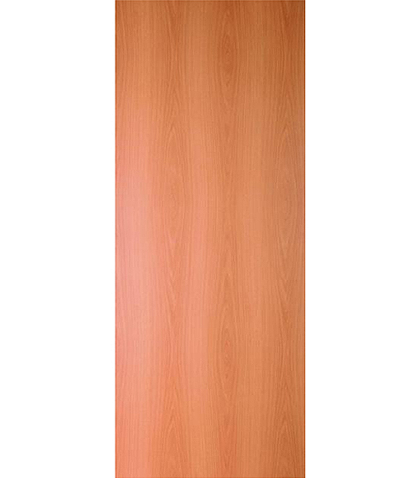 Дверное полотно Verda миланский орех глухое ламинированная финишпленка 800х2000 мм без фрезеровки