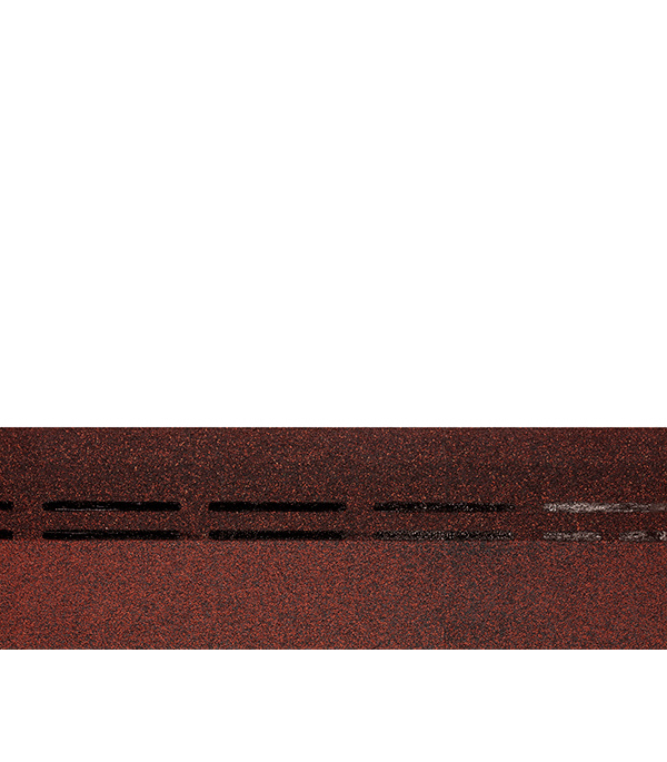 Черепица гибкая коньково-карнизная Docke PIE Simple/Europa красный 7.26 м2