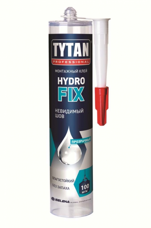 

Tytan Hydro FIX, 310 мл, Жидкие гвозди универсальные, Прозрачный