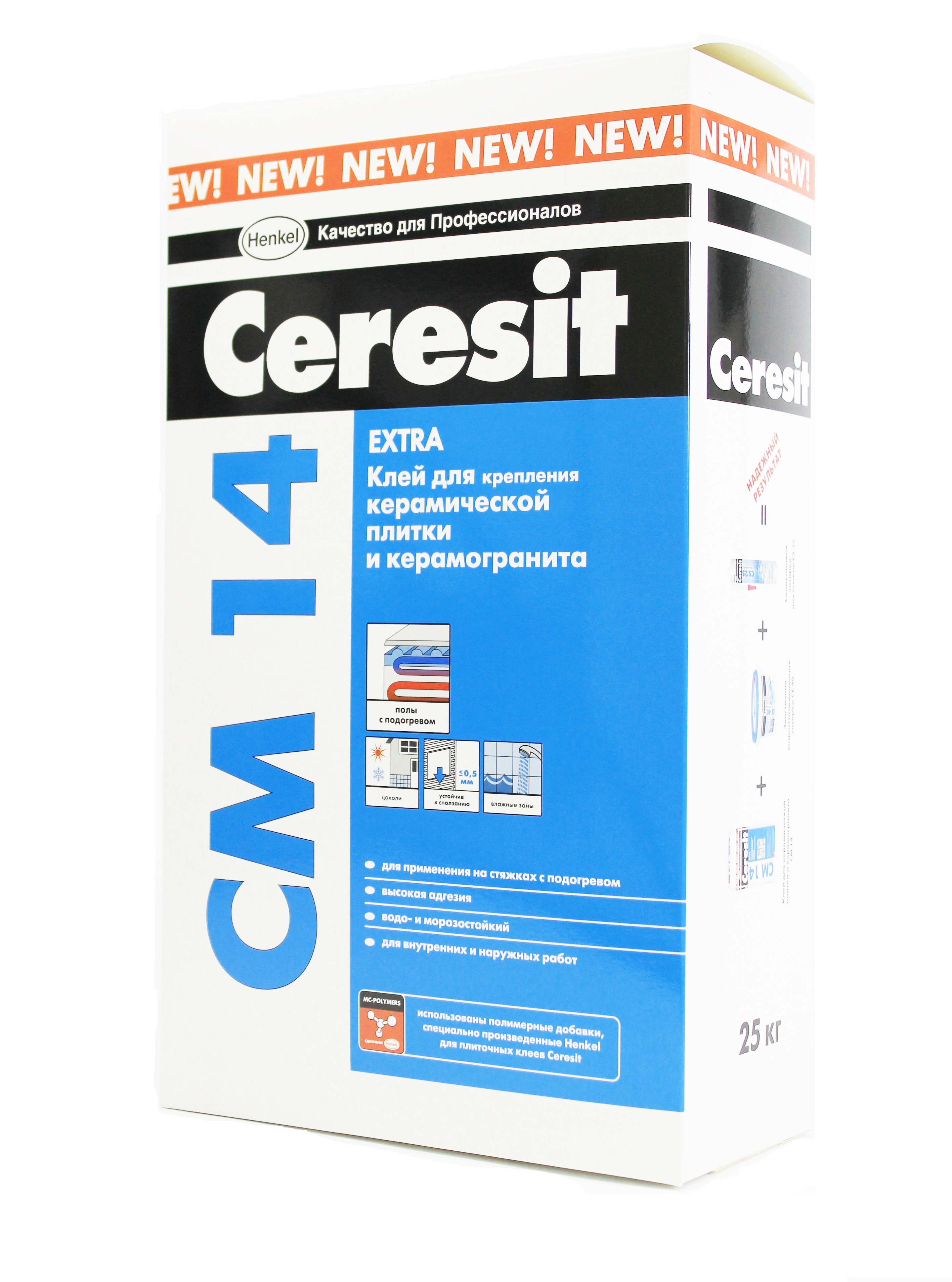 Купить Ceresit CM 14 Extra, 25 кг