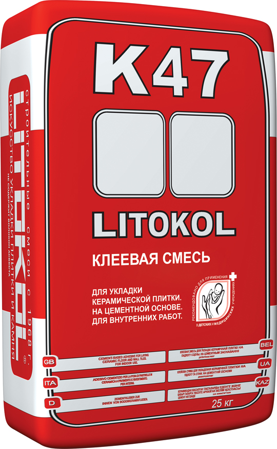Купить Litokol K47, 25 кг