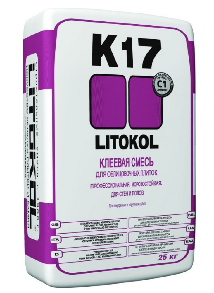 Купить Litokol K17, 25 кг