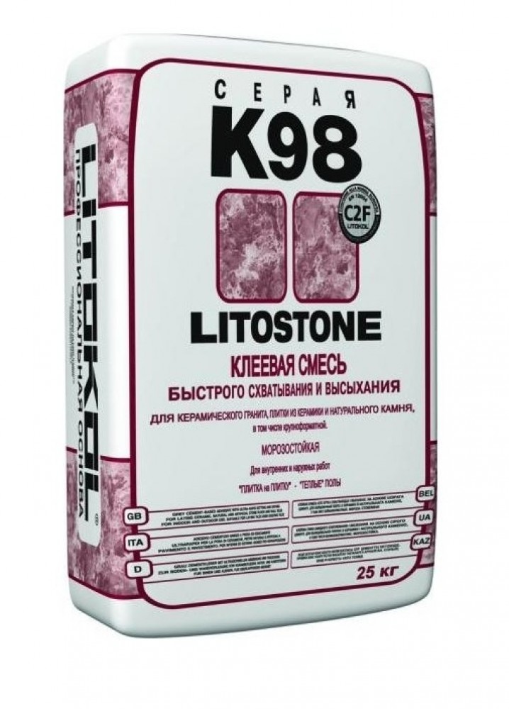 Купить Litokol Litostone K98, 25 кг