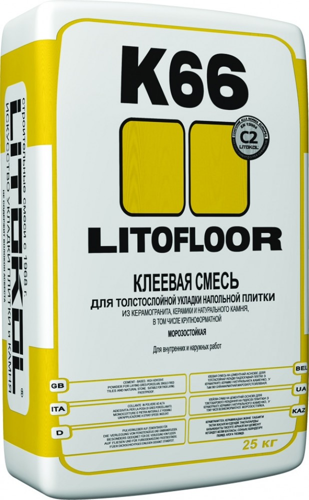 Купить Litokol Litofloor K66, 25 кг