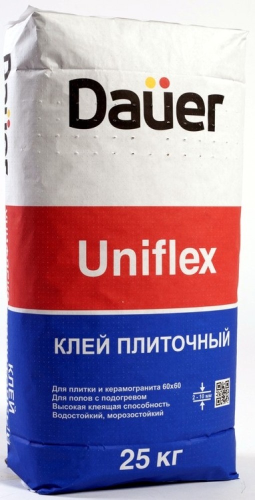 

Dauer Uniflex, 25 кг, Клей для плитки