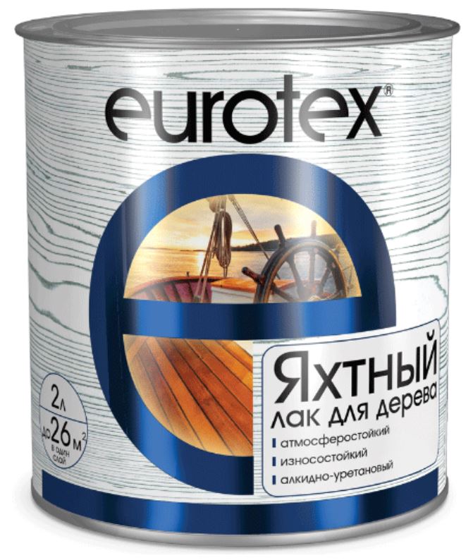 Eurotex Premium, 10 л, Лак яхтный
