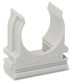 

Клипсы для гофр DKC D16 мм, Серый