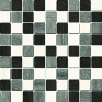 

Декор для плитки Cersanit Illusion A-IL2L451 черно-белый 30х30 см, Разноцветный