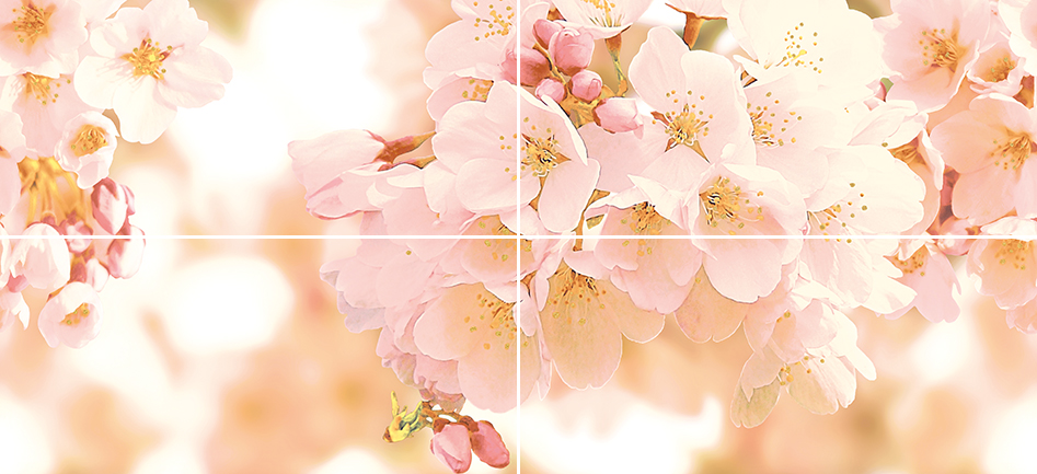 

Декор для плитки Cersanit Cherry CW2H454D панно многоцветное 40х88 см, Разноцветный