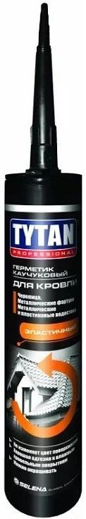 

Герметик каучуковый для кровли Tytan Professional коричневый 310 мл