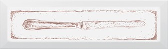 

Декор для плитки Kerama Marazzi Knife NT\C25\2882 коричневый 8.5х28.5 см
