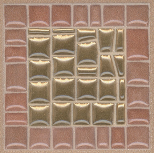 

Декор для плитки Kerama Marazzi Виченца AD/B312/5246 вставка золото 4.9х4.9 см, Золотой
