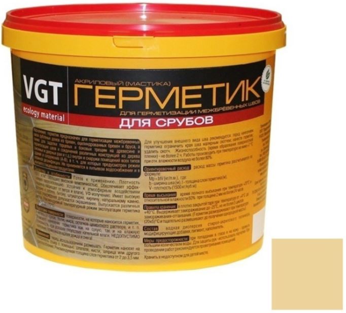 Купить VGT Герметик, 7 кг сосна