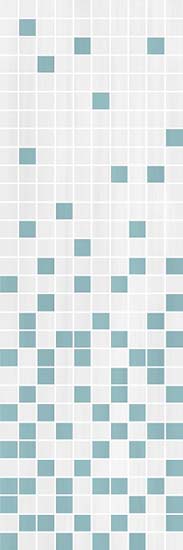 

Декор для плитки Kerama Marazzi B171/1 Искья мозаичный бело-бирюзовый 24.8х37.3 см комплект из 2-х плиток