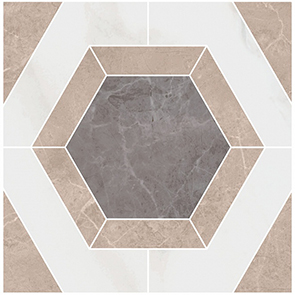 

Декор для плитки Kerama Marazzi Гран Пале ID 101 бежевый 20.1х25.1 см