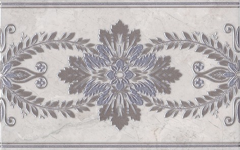 

Декор для плитки Kerama Marazzi Мармион MLD\C04\6243 серый 25х40 см