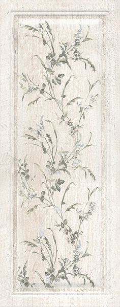 

Декор для плитки Kerama Marazzi Кантри Шик 7188 белый 20х50 см