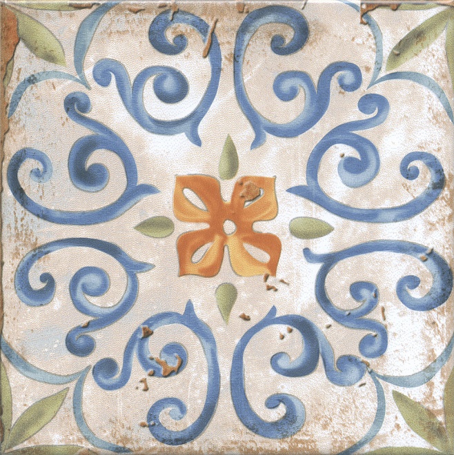 

Декор для плитки Kerama Marazzi Виченца Майолика HGD/A150/17000 многоцветный 15х15 см, Разноцветный