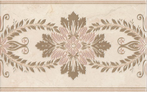 

Декор для плитки Kerama Marazzi Мармион MLD\A04\6241 бежевый 25х40 см
