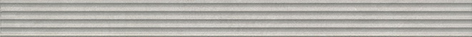 

Бордюр Kerama Marazzi LSA002 Пикарди структура серый 40х3.4 см