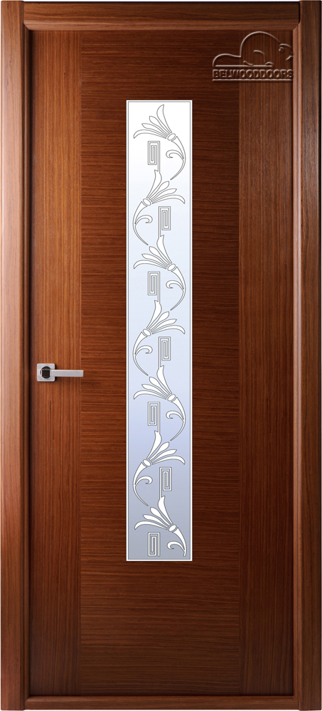 

Дверь межкомнатная Belwooddoors Классика Люкс остекленное орех 2000х600 мм