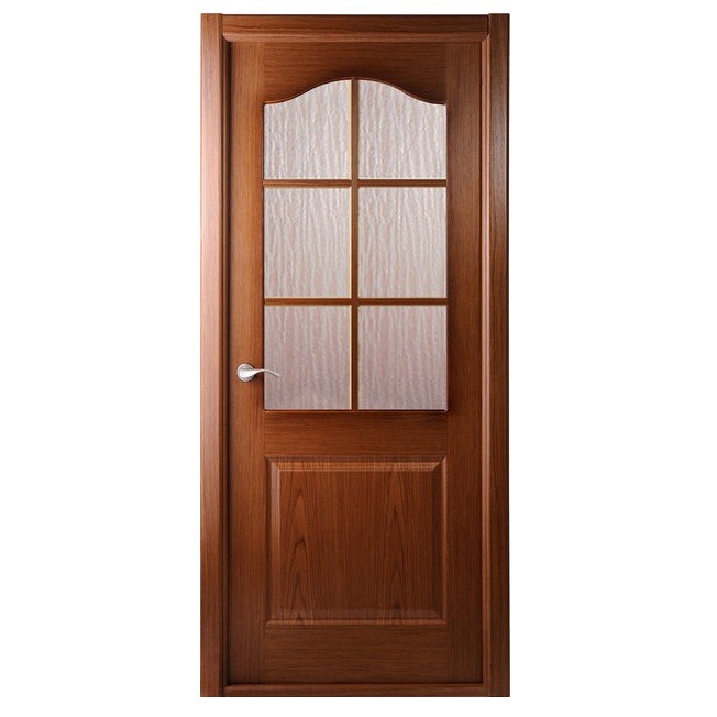 

Дверь межкомнатная Belwooddoors Капричеза орех стекло кора дуба с деревянной рамкой 2000х800 мм