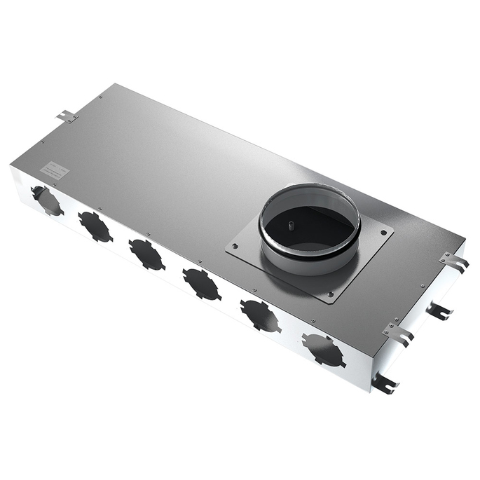 

Коллектор металлический BlauFast SR 160/75х8 02 с фланцем d67 мм для круглых воздуховодов