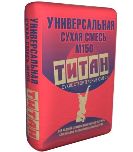 Купить Универсальная сухая смесь Титан M150 40 кг