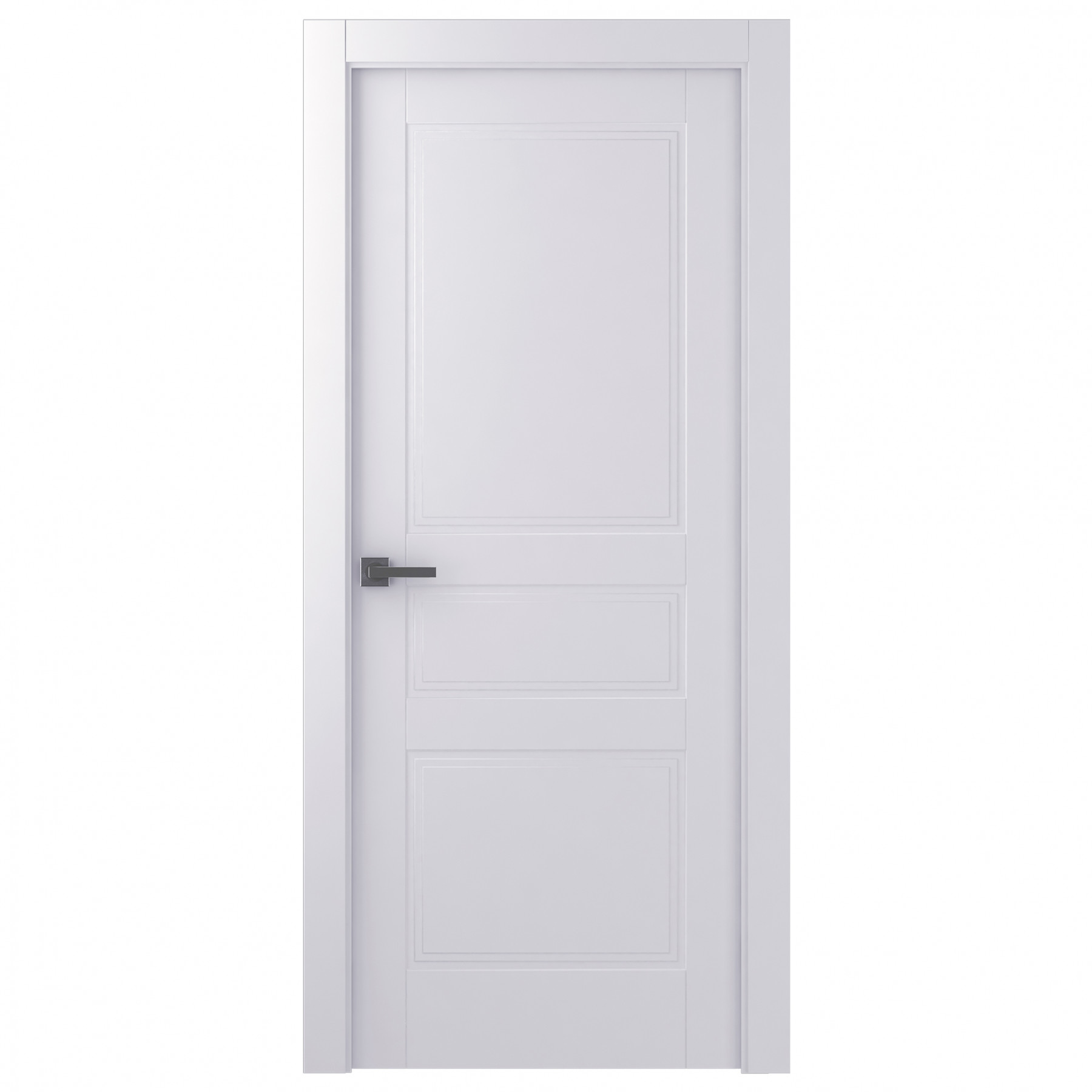 Купить Дверь межкомнатная глухая Belwooddoors Инари 900х2000 мм белая