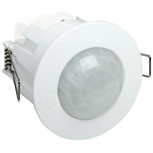 

Датчик движения ИК встраиваемый 1200w 360 градусов 6м IP20 белый (ДД 201 бел
