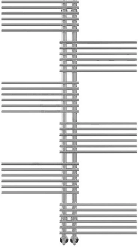 

Terminus Европа П36, 70х1596 мм, Полотенцесушитель водяной, Серебристый