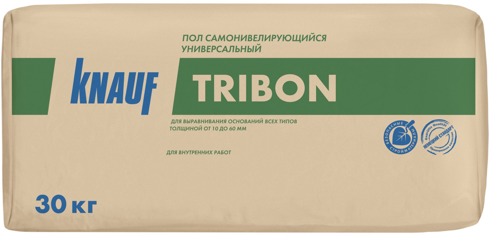 Стяжка пола самовыравнивающаяся Knauf Трибон 30 кг, цена —  в .