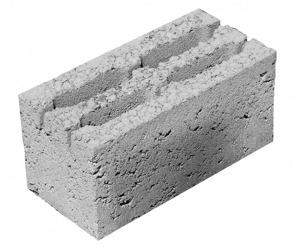 Блок керамзитный пустотелый 400х200х200 мм
