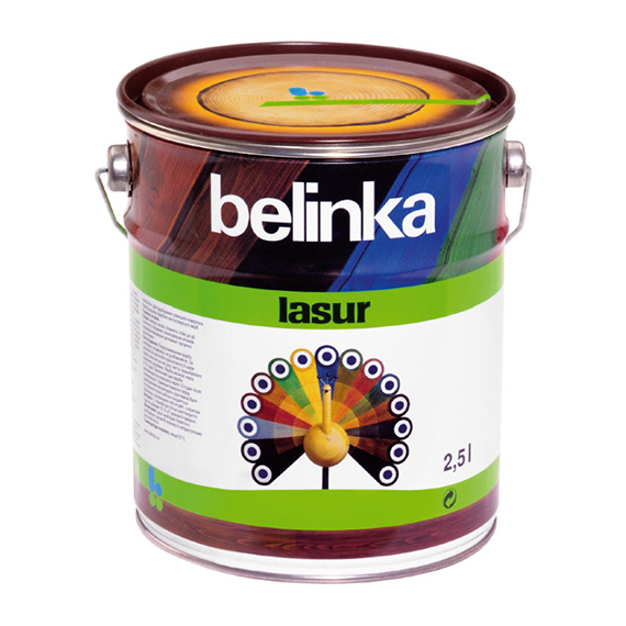 

Belinka Lasur №22, 2.5 л, Пропитка деревозащитная, Эбеновое дерево